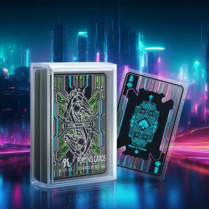 Cyber Steed Transparent Playing Cards