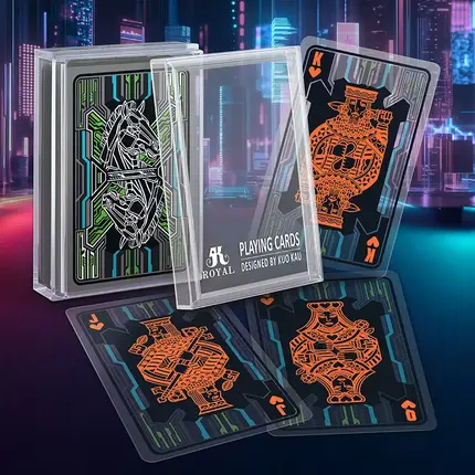Cyber Steed Transparent Playing Cards