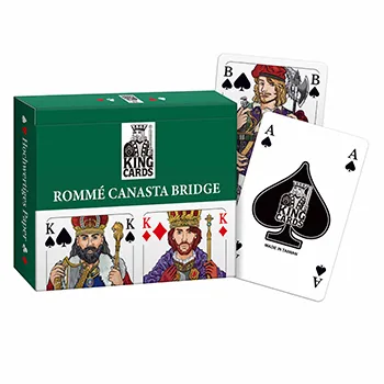 KING CARDS 撲克紙牌 - Romme 雙副裝