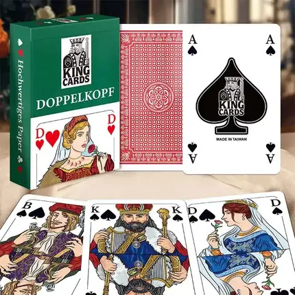 German Party Card Game Doppelkopf Playing Game Cards