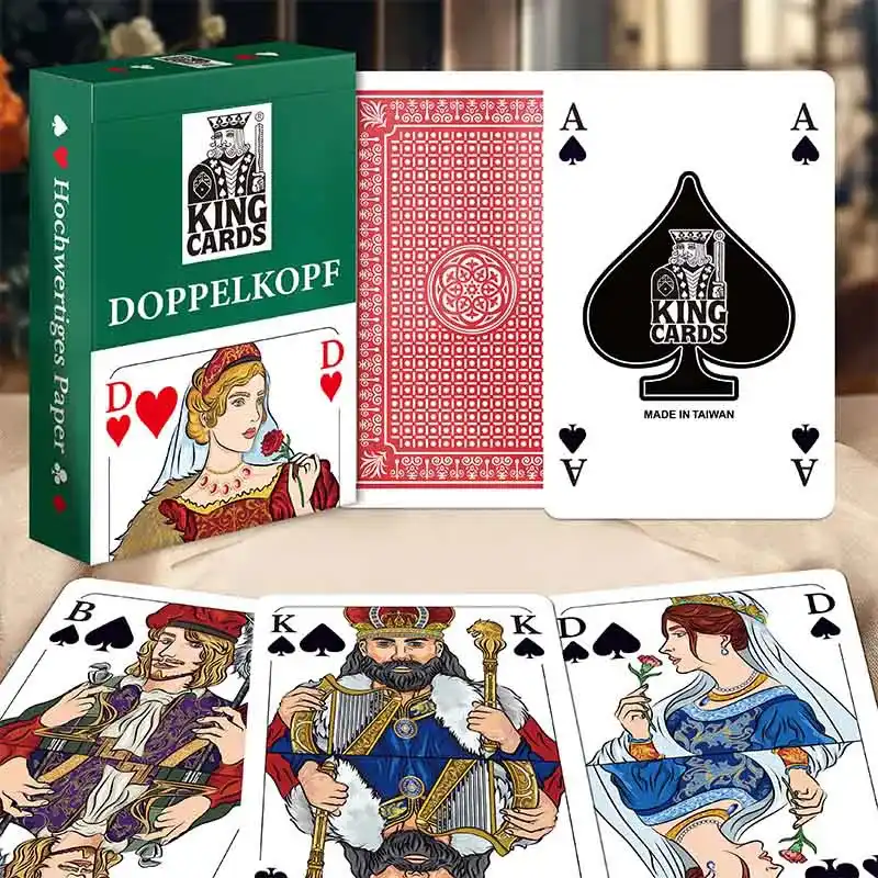 German Party Card Game Doppelkopf Playing Game Cards