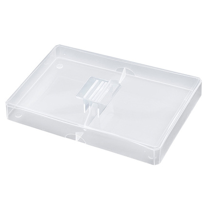 Caixa de plástico para cartas de baralho Bridge/Poker Double Deck (PP) (cartas de até PVC 0,34 mm)