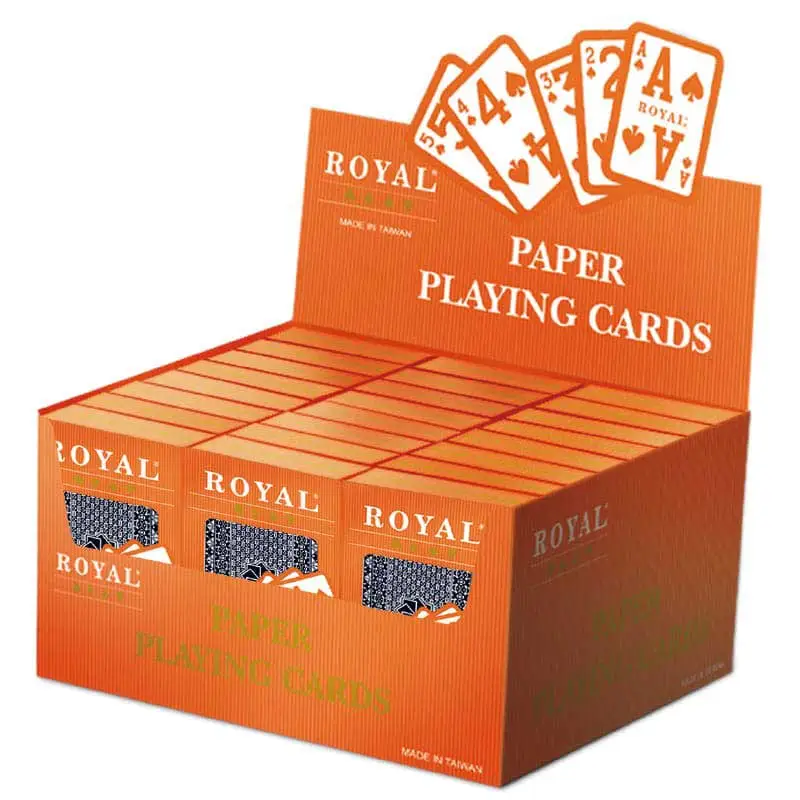 Royal Paper Playing Cards - Low vision Index