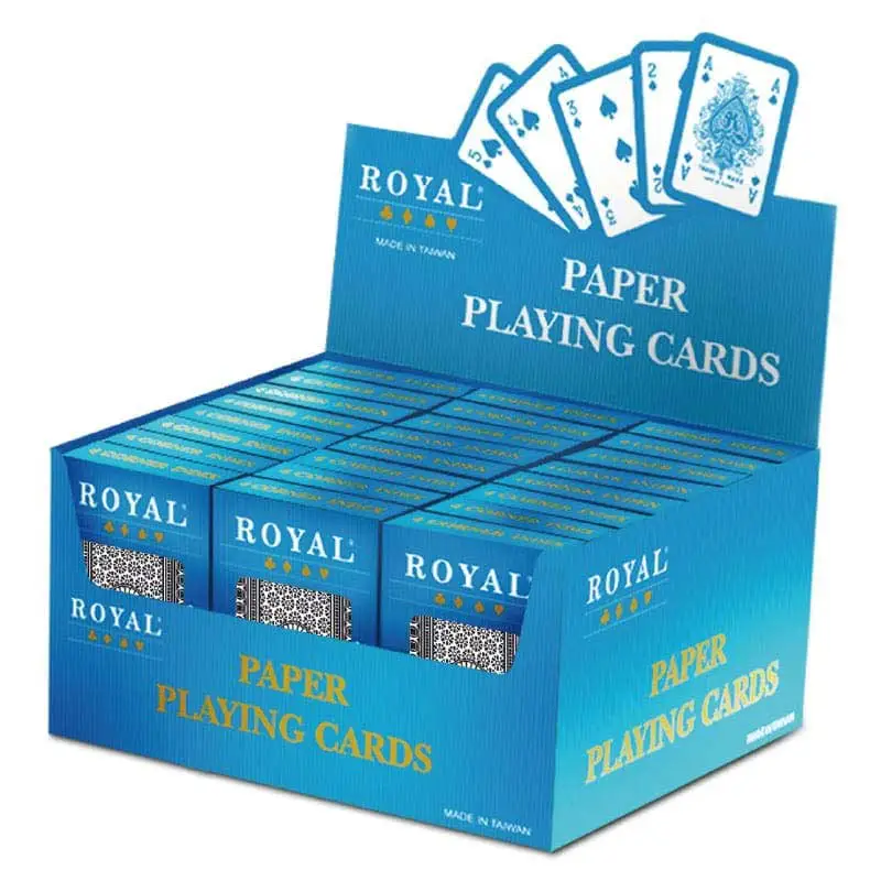 Royal Paper Playing Cards - 4 Corner Index