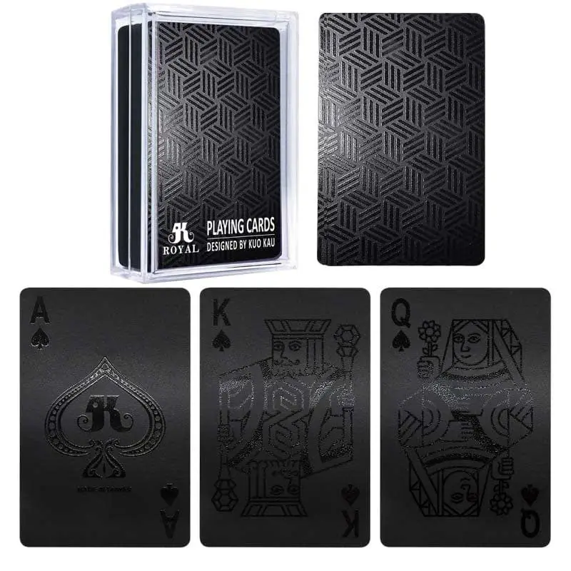 Black Playing Cards - Geometry Series