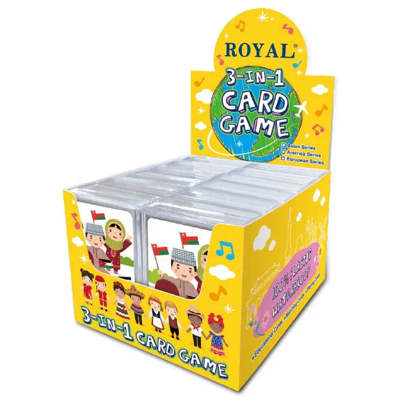 Educational Cards 3 in 1 Card Game