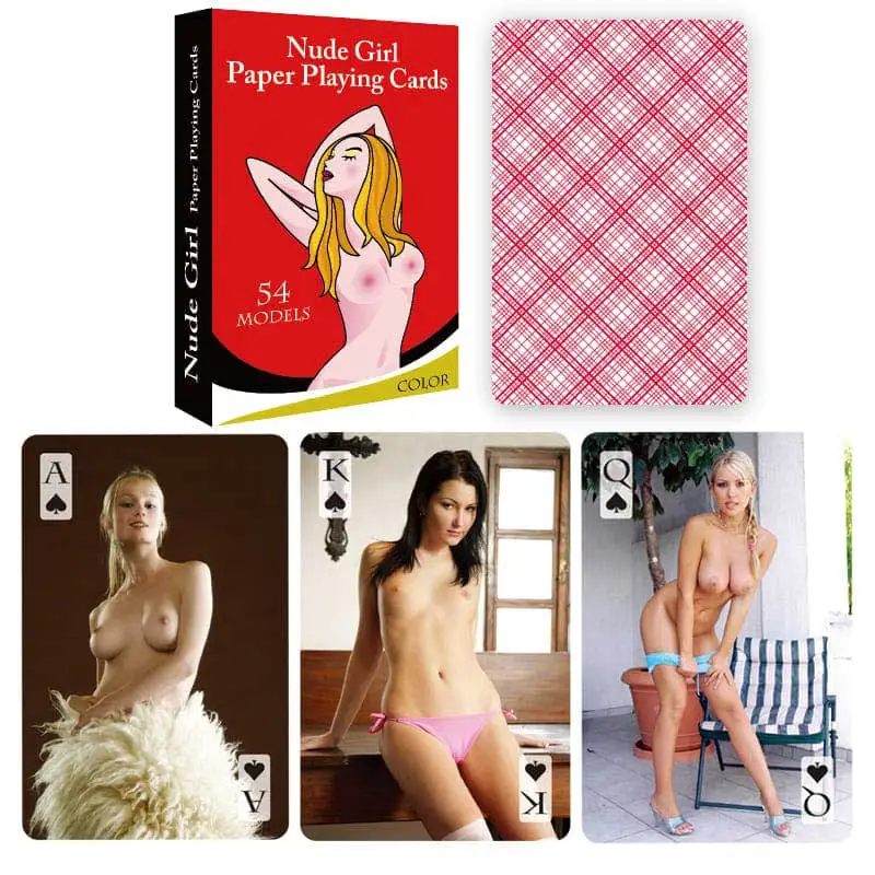 Nude Female Playing Cards - Breast nudity Series