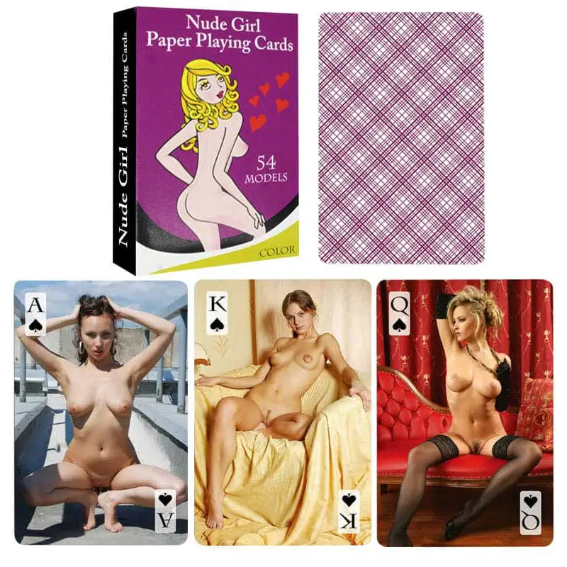 Nude Female Playing Cards - Full nudity Series