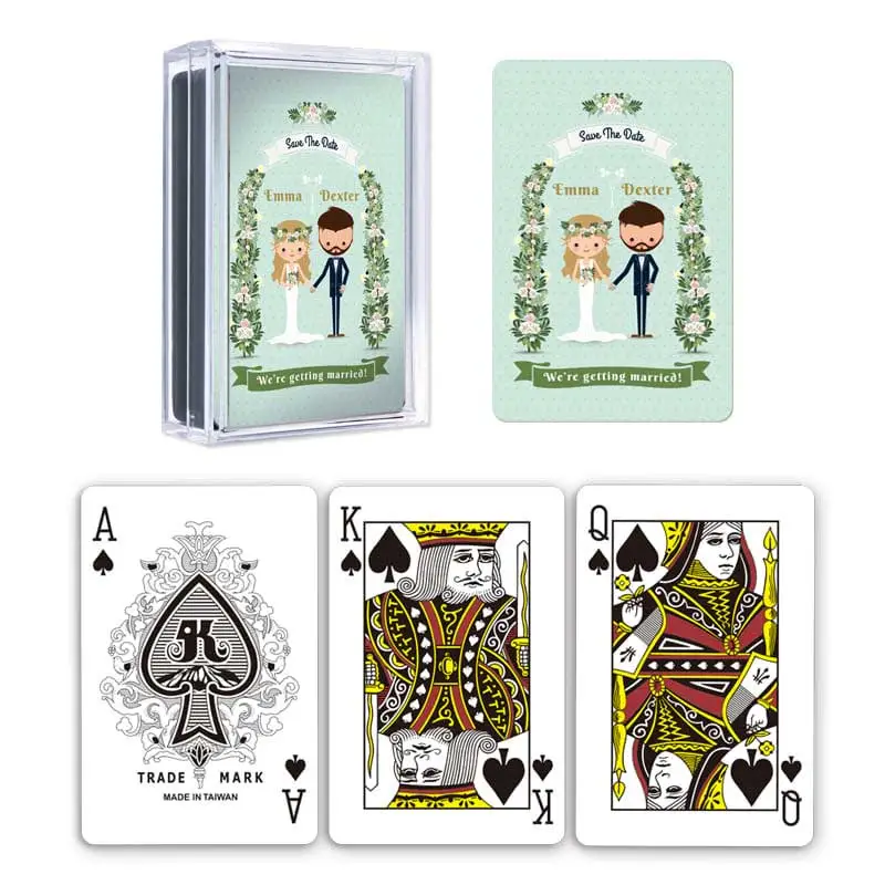 Custom Playing Cards Wedding