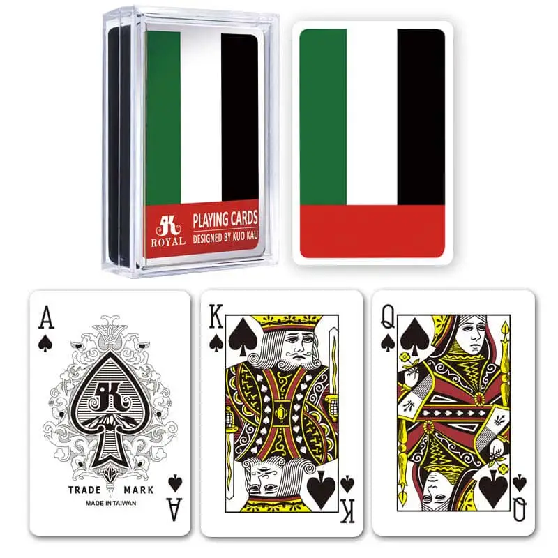 National Flag Playing Cards - UAE