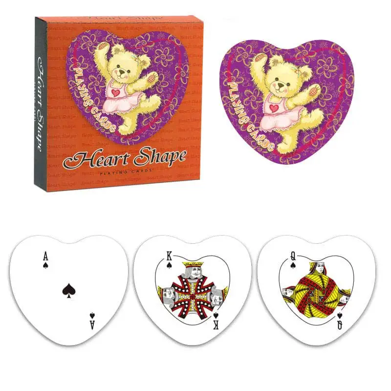 Heart Shape Playing Cards