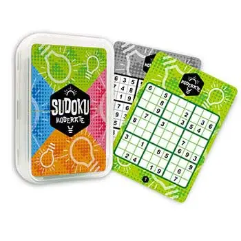 Sudoku-Spielkarten - Level moderat