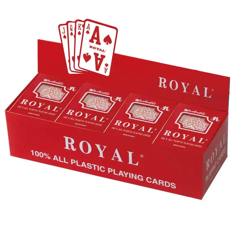 Royal Plastic Playing Cards Low vision Index