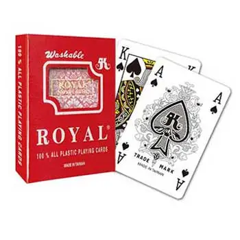Royal Plastic Playing Cards 4 Índice de Esquinas
