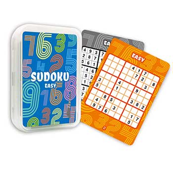 Sudoku-Spielkarten - Level einfach