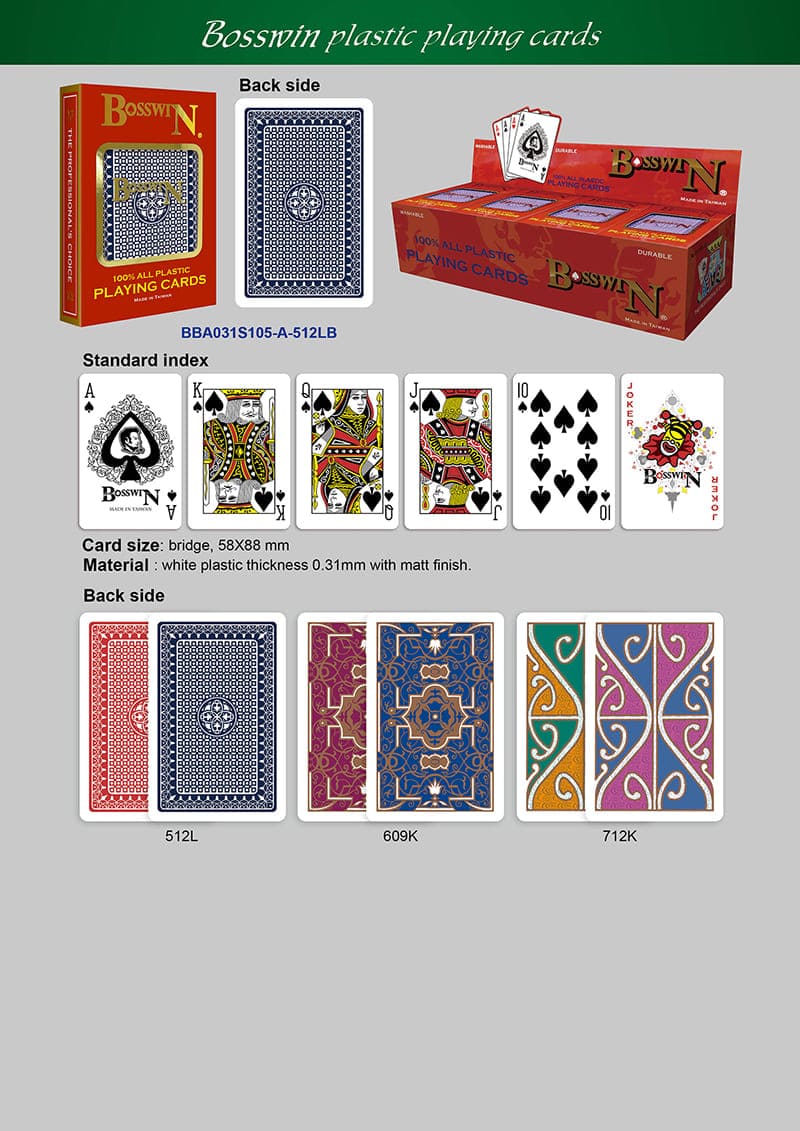 Playing Cards Manufacturer in Taiwan