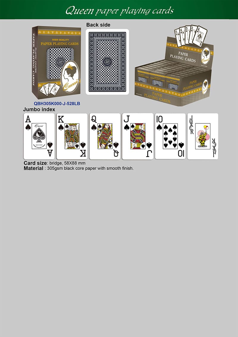 台湾のトランプメーカー クオカウペーパープロダクツ株式会社