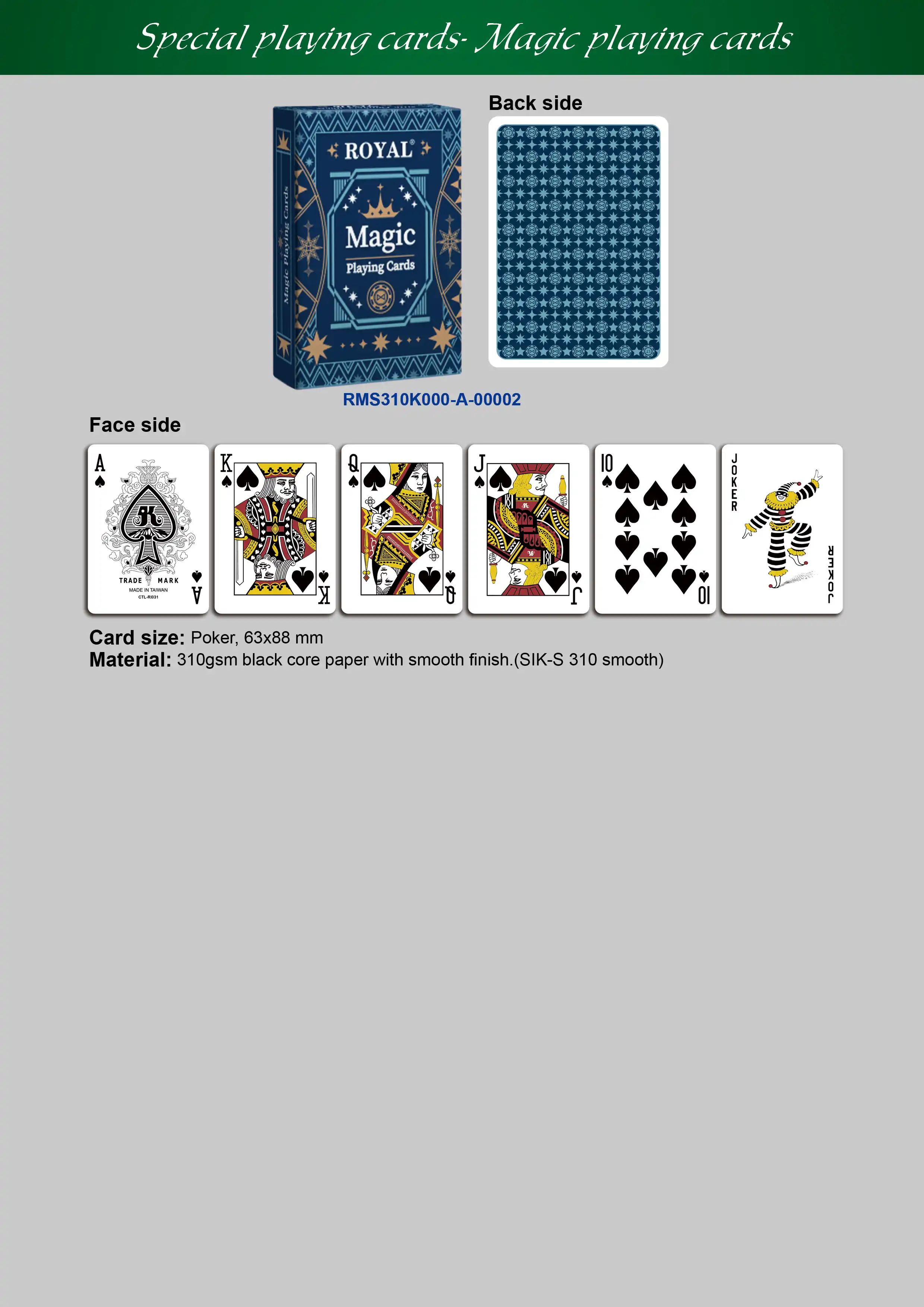 Magic Playing Cards,Secret Marked Cards,Stripper Tapered,Tapered Magic Trick Magic Playing Cards,Secret Marked Cards,Stripper Tapered,Tapered Magic Trick